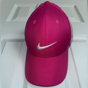 Nike Legacy91 Dri-Fit Fuchsia Cap with White Logo